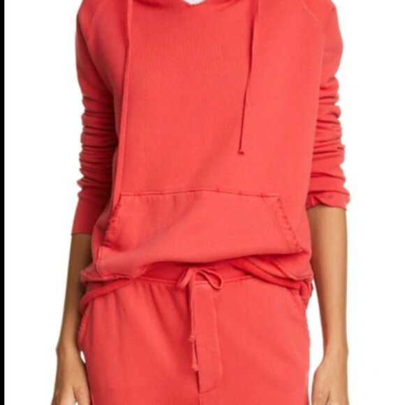 Nili Lotan Red Janie Hoodie S - Picture 2 of 4